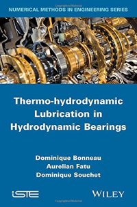 cover of the book Thermo-hydrodynamic lubrication in hydrodynamic bearings