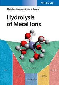 cover of the book Hydrolysis of metal ions