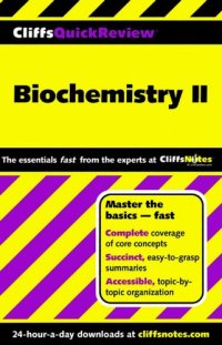 cover of the book CliffsQuickReview Biochemistry II