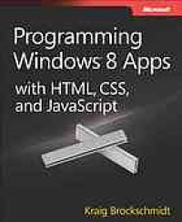 cover of the book Programming windows 8 apps with html, css, and javascript