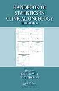 cover of the book Handbook of statistics in clinical oncology