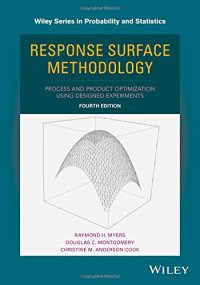 cover of the book Response surface methodology : process and product optimization using designed experiments