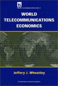 cover of the book World telecommunications economics