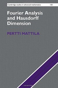 cover of the book Fourier analysis and Hausdorff dimension