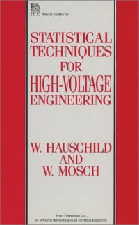 cover of the book Statistical techniques for high-voltage engineering