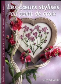 cover of the book Les coeurs stylisés au point de croix