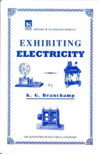 cover of the book Exhibiting electricity