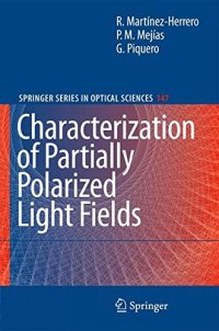 cover of the book Characterization of partially polarized light fields