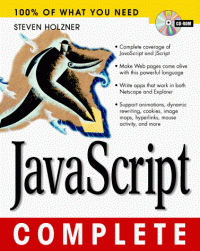 cover of the book JavaScript Complete with CDROM