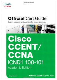 cover of the book CCENT/CCNA ICND1 100-101 Official Cert Guide, Academic Edition