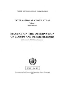 cover of the book International Cloud Atlas, Volume 1