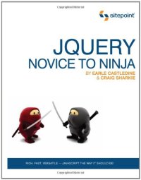 cover of the book jQuery: Novice to Ninja