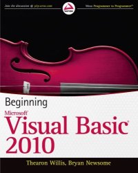 cover of the book Beginning Visual Basic 2010