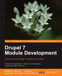 cover of the book Drupal 7 Module Development