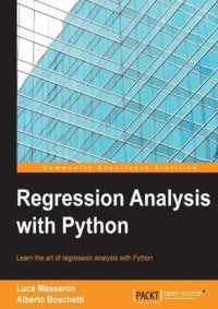 cover of the book Regression Analysis with Python