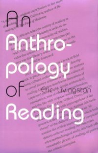 cover of the book An Anthropology of Reading