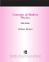 cover of the book Concepts of Modern Physics