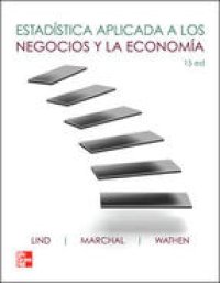 cover of the book Estadística aplicada a los negocios y la economía