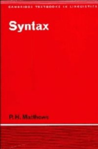 cover of the book Syntax