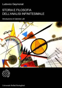 cover of the book Storia e filosofia dell’analisi infinitesimale