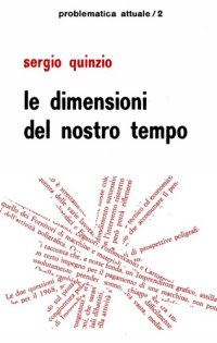 cover of the book Le dimensioni del nostro tempo