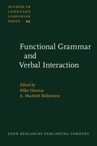 cover of the book Functional Grammar and Verbal Interaction