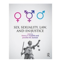 cover of the book Sex, Sexuality, Law, and (In)justice