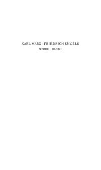 cover of the book Marx-Engels-Werke (MEW) - Band 1 (1842-1844)