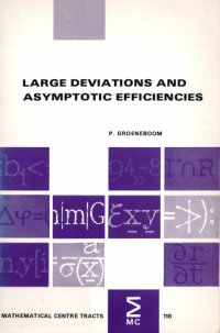 cover of the book Large deviations and asymptotic efficiencies