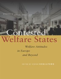 cover of the book Contested Welfare States: Welfare Attitudes in Europe and Beyond