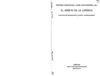 cover of the book El ámbito de lo jurídico: lecturas de pensamiento jurídico contemporáneo