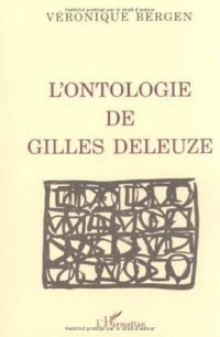 cover of the book L’ontologie de Gilles Deleuze