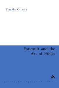 cover of the book Foucault and the Art of Ethics