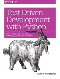 cover of the book Test-Driven Development with Python