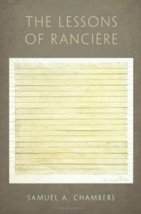 cover of the book The Lessons of Rancière