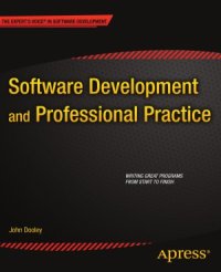 cover of the book Software Development and Professional Practice