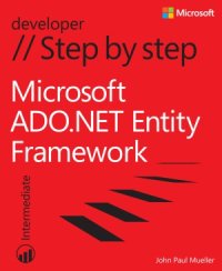 cover of the book Microsoft ADO.NET Entity Framework Step by Step