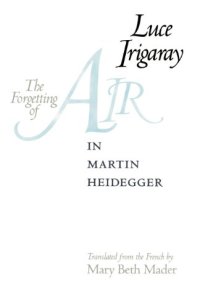 cover of the book The Forgetting of Air in Martin Heidegger