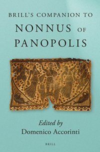 cover of the book Brill’s Companion to Nonnus of Panopolis