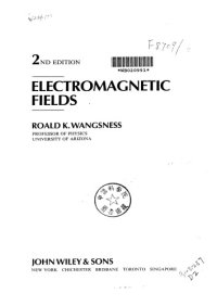 cover of the book Electromagnetic Fields