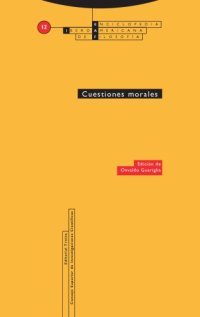 cover of the book Cuestiones morales