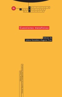 cover of the book Cuestiones metafísicas