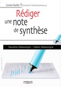 cover of the book Rédiger une note de synthèse