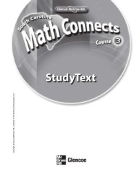 cover of the book South Carolina Math Connects: Concepts, Skills, and Problem Solving, Course 3