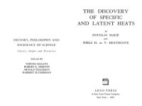 cover of the book The Discovery of Specific and Latent Heats