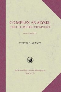 cover of the book Complex Analysis: The Geometric Viewpoint