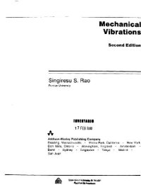 cover of the book Mechanical Vibrations 