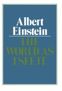 cover of the book The world as I see it