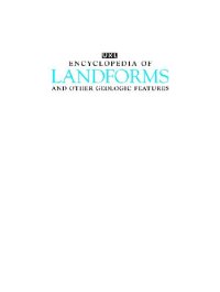 cover of the book UXL encyclopedia of landforms and other geologic features