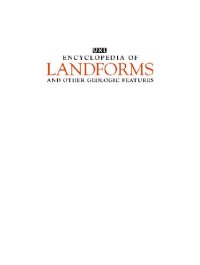 cover of the book UXL encyclopedia of landforms and other geologic features